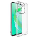 Casotec Crystal Clear Back Case for Infinix Smart 8 Plus 4G | Raised Bumps for Camera & Screen Protection | Clear Soft Silicone Back Case Cover for Infinix Smart 8 Plus 4G (TPU | Transparent)