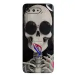 GADGETSWRAP Printed Vinyl Skin Sticker for Asus Rog Phone 5 - smoking-skull