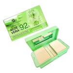 EVZA COSMETICS 5 in 1 Natural Aloe Vera Compact Face Powder for Women, Girls, Kids add Natural Touch For Skin. 5 Shades in the Box + Powder Applier Sponge