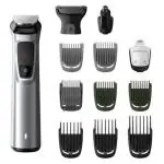 Philips MG7715/15 13-in-1 Hair Clipper, Face and Body Multigroomer Trimmer (Gray)