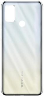 FRIENDZZWORLD Cloud White Plastic Back Panel For Tecno Spark 6 Air