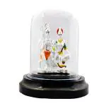SILVERSPOT JEWEL 999 Pure Silver Shiv Parvati and Ganesha Together Idol/Murti/Statue for Pooja/Gift Item for Auspicious Occasion/Car Dashboard