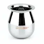 Galoof 500 ml Stainless Steel Parsi Lota Glass with Long Neck for Drinking Water, Juice, and Pooja Kalash (1 PC)