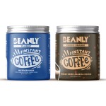 Beanly Instant Coffee Freeze Dried & Microground Coffee Pack of 2 ( Classic, Choco Orange) l flavour coffee l All flavoured coffee l office Coffee l coffee powder l traditional coffee