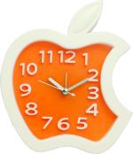Sigaram Orange Analog Wall Clock - 18 cm X 16 cm