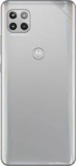 SRG INFOTECH Motorola One 5G ACE Mobile Skin (transparent)