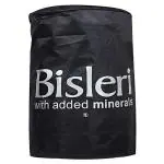 Kuber Industries Black Rexine Water Dispenser Bottle Cover 20 L