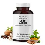 1stwellness Joint Support with Glucosamine, Msm, Collagen, Chondroitin and Turmeric | Supplement, for Joint Pain, Bone and Muscle Strength, Mobility, and Flexibility, for women and men | 800mg (Pack of 60 Capsules)