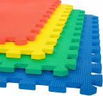 LILTOES Multicolour EVA Kid's Interlocking Play Mat Tile (Set of 16)
