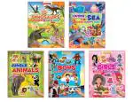 Sticker Activity Book Pack 5 Books Paperback 80 Pages