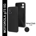 Knotyy MOTO G73, MOTOROLA G73 Black Back Cover