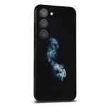 GADGETSWRAP Printed Vinyl Skin Sticker for Samsung Galaxy S23 Plus - Smoke Bombs Smoke Flare Shore