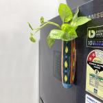 Vah Multicolor Ceramic Magnetic Pot Holder Perfect Garden Rustic