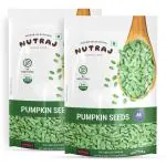 Nutraj Raw Pumpkin Seeds 400g, Pack of (200g x 2)