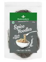 Homemakerz Black Pepper Hakka Noodles 600gm (200gm*3) Pack of 3- Flavoured Spice Noodles - 100% Natural & Preservative Free