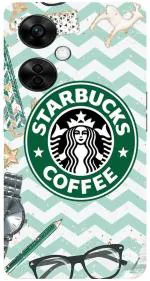Draxon OnePlus Nord CE 3 Lite 5G, CPH2467 Starbucks Printed Back Cover (10 x 3 x 20 cm)