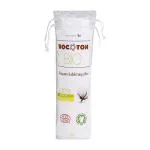 B BOCOTON Bio Organic Soft Mini Round Makeup Remover Cotton Pads_Use n Throw Face Makeup Cleansing Wipes Powder_Creams Nail Polish Removing 80Pcs