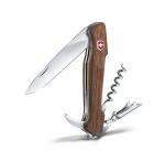 Victorinox Swiss Army Knife - Wine Master - 6 Functions, Multitool for Wine Connoisseurs, Walnut Wood Brown -130 mm