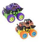 HALO NATION Multicolor Plastic Monster Truck (Pack of 2)