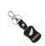 Blue Aura Niteo Black, Silver Metal Honda Bike Logo Design Key Chain