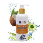 BWB BLACK WHITE BROWN Paraben and Alcohol Free Natural Dog Shampoo Reduce Shedding and Detangles of Hair - 300 ml