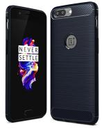 Golden Sands Rugged Armor Shock Proof TPU Case for OnePlus 5 Back Cover Mobile Phone 2017, Midnight Blue