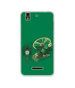 Casotec Heart Design Printed Silicon Soft TPU Back Case Cover for Yu Yureka