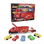 Ktrs Enterprise 7 Pixar Cars 3 Lightning Mcqueen Jackson Storm Mack Uncle Truck 1:55 Alloy Toy Truck Cars Best Toy Gift For Kids