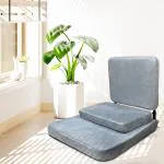 Kawachi 90 Degree Meditation Floor Chair - Premium, Foldable and 90 Degree Fixed Back Support Chair. Ideal for Seating, Yoga, Gaming and Meditation