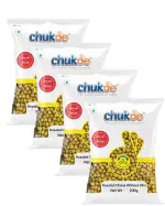Chukde Bhuna Chana, Roasted Bengal Gram without Skin, 800g, Pack of 200g x 4