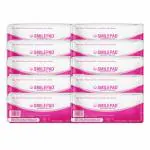 Smilepad Maternity Pad Belted | 20% More Absorbency Adjustable Belt | Pack of 10 (100 Pads)