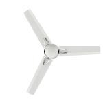 KUHL Prima A1 1200 MM 3 Aerodynamic Blades High Air Flow Celling Fan, White