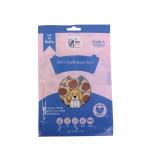 PAW FEASTS Delicious Dog Food Sticks for High Protein and Calcum Vitamins and Iron Zip Lock Pack for Treat Snacks for All Breed Dogs_(Heart Shape Dental Bone)_(80 GM)