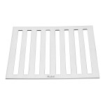 Ruhe Long Grating Floor Drainer | Stainless Steel Long Grating Floor Drain | 10 x 10 inches