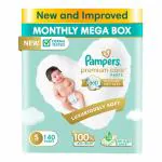 Pampers Premium Care Diaper Pants | Small (S) - 140 diapers| Box Pack