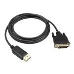 AdzMozi New, DP to DVI Adapter DisplayPort Display Port to DVI Cable Adapter Converter Male to Male Video Cable 1080P for Projector Display