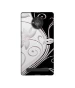 Casotec Black And White Design Printed Silicon Soft TPU Back Case Cover for Micromax YU Yuphoria