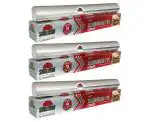 Shalimar Aluminium Foil | Aluminium Foil Sheet | Aluminium Foil Wrap (9 Meters, 11 Microns) (Food Packing | Food Wrapping | Serving | Storing) - Pack of 3 Rolls