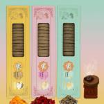 Nandi Panchgavya 100% Desi Cow Dung Cake Kande (63 Pcs) + Tulsi Stand Dhoop for Pooja , Mediation, Spa, Yoga, Festival|Dhup Cake for Home Office|Amber , Rose , Natural Fragrance | Pack of 3