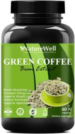 Naturewell Green Coffee Bean Extract 800Mg For Weight Loss Capsule, 60 Capsules