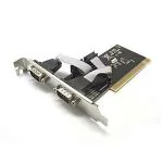 PremiumAV 9 Pin PCI Serial Card Laptop/Desktop, Black