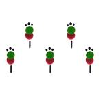 Comet Busters Red And Green Bindi For Women