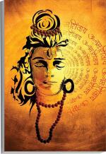 Surmul Multicolor Sunboard Medium New Best Poster Lord Shiva Gods Om Namah Shivaya Self Adhesive Self Adhesive Sticker