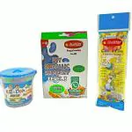 Rabbit Learning DIY Metallic Slime Kit Level 3, Kid Doh Neon Bucket Multicolor