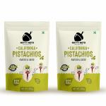 NOTTY NUTS California Roasted Pistachios | Pista Lightly Salted, Dry Roasted, Non Fried, Zero Oil, Crunchy Healthy Snack (Pack of 2. - 500 grams)