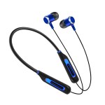 Riviera RNB-04 Bluetooth Neckband|Bluetooth Earphones| Headphones with Mic| Earphone|Headsets|Neckband 36 Hours Music Playtime 5U Speakers Wireless Headphones - Blue