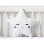 The Purple Tree Cute Cloud Cushion For Kids and Babies (Blue Blush , Pack of 1) , Crib Cushion , Cuddle Cushion For Babies , Baby Cot Cushions.