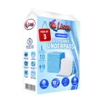 Lissa Care PREMIUM PLUS |Unisex Disposable Underpad|Incontinence pad| 60 X 90CM | Super Absorbent Polymer | High Absorbency | Anti Leakage Protection |5 layer protection| Skin Friendly - 10 Pieces Pack - Pack of 3