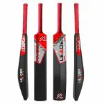 Leader Sportz Powerstrike Bat Cricket for Adults | Heavy Plastic Tennis Bat for Gully Cricket | Tournament Match Standard | Full Size Bat for Cricket (Red/Black)