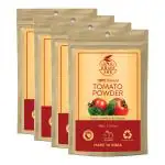 Khadi Ark Tomato Powder Pack Of 4- (For Anti Ageng, Anti Wrinkle & Skin Lightening) (400 g)